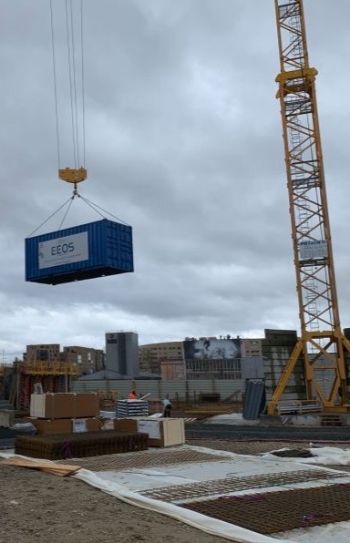 Livraison Container Grue