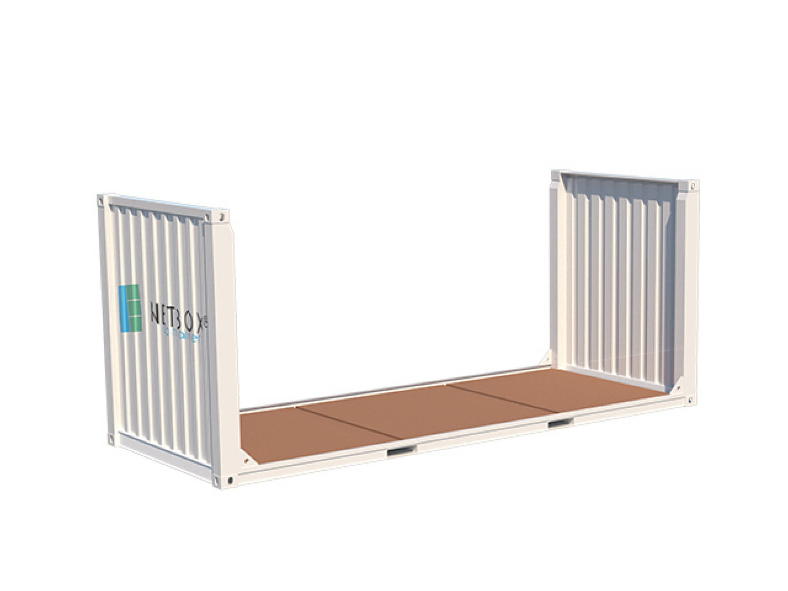 Container 20 pieds flatrack Module3